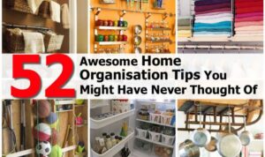 Home organization tips