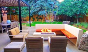 Outdoor living spaces